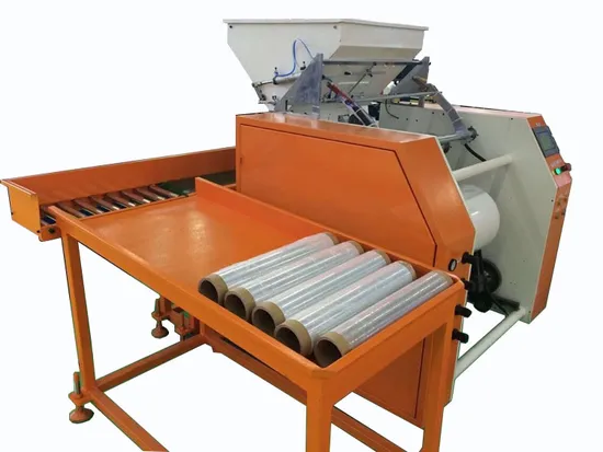 Automatic Stretch Wrapping Film Rewinder Machine 
