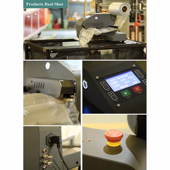 OEM Inflatable Air Bag Making Pillow Bubble Film Air Cushion Packaging Machine