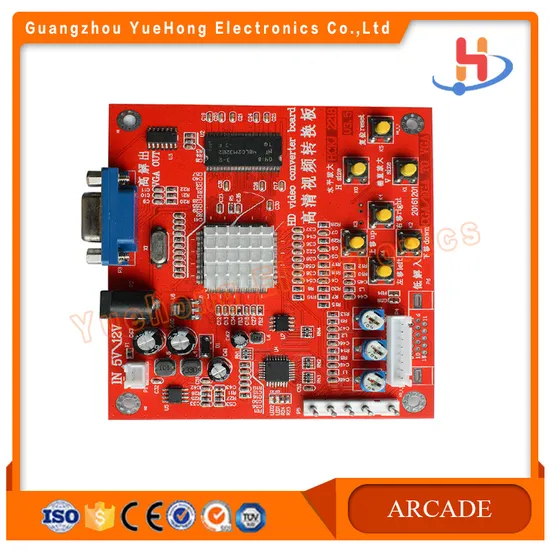 HD Jieba 5th Generation Low Resolution to High Resolution Rgbs/Cga to VGA Game Console Accessories 