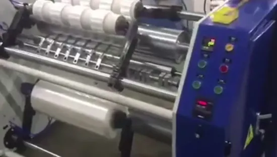 Stretch Film Cling Film Pet Film Thermal Paper BOPP Tape Nonwoven Fabric Slitter Rewinder