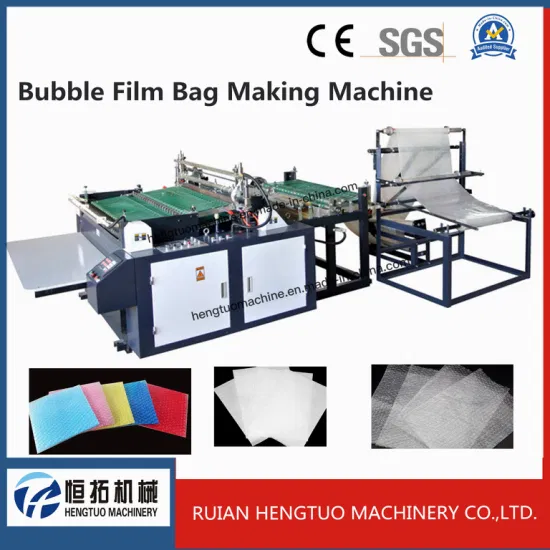 Factory Plastic Air Bubble Film Envelope Bag Making Machine for Sale