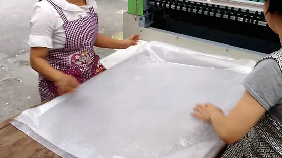 Advanced High Quality Servo Driver Air Bubble Film Bag Making Machine 