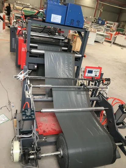Full Automatic PE Plastic Express Courier Air Bubble Envelope Bag Side Sealing and Cutting BOPP OPP Bag Making Machine Manufacturer 