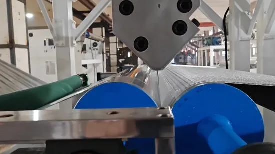 Plastic Express Bag Polyethylenen Air Bubble Film Making Machinery 