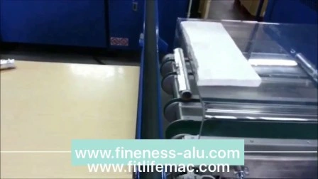 Customized Stylish Aluminium Saw Cutting Machines Automatic Stretch Film Equipment Rewinder