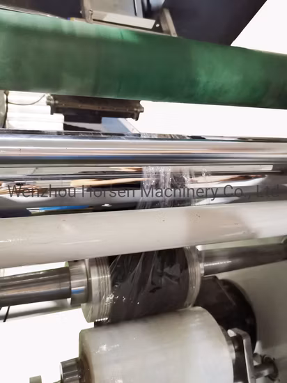 Customized Stylish Aluminium Saw Cutting Machines Automatic Stretch Film Equipment Rewinder