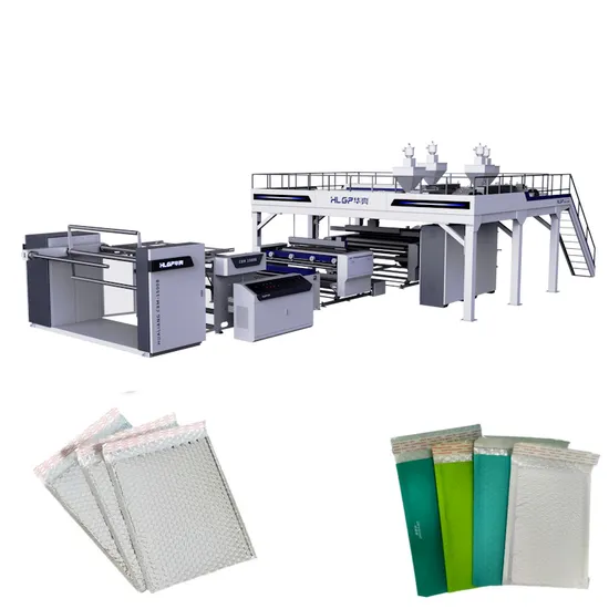 Hlpg 3000mm Compound Air Bubble Making Machine Air Bubble Film Making Plastic Machine 
