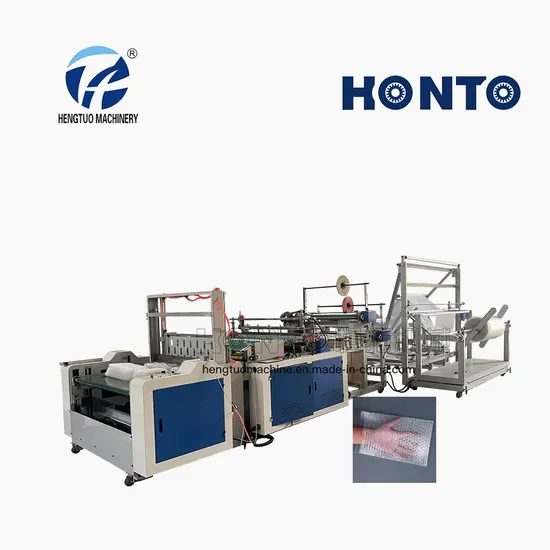 Side Sealing Bubble Film Bag Making Machine with Automatic Table 