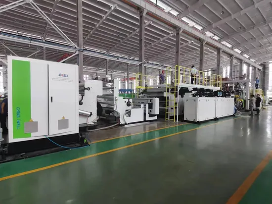 Jwell Stretch Film Making Automatic Plastic Machine Equipment Production Extruder Line 